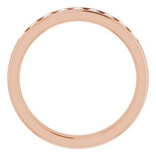Charger l&#39;image dans la galerie, 14K Rose 3/4 CTW Diamond Band
