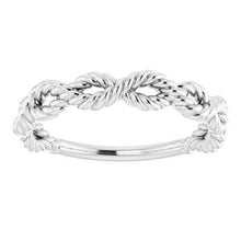 Load image into Gallery viewer, Sterling Silver Band for 5x3 mm Emerald Engagement Ring
