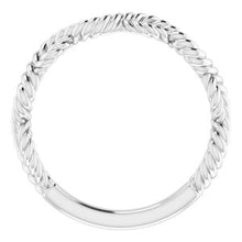 Load image into Gallery viewer, Sterling Silver Band for 5 mm Square Engagement Ring
