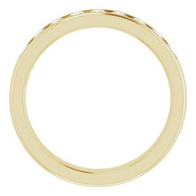 Load image into Gallery viewer, 14K Yellow 9/10 CTW Diamond Band
