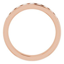 Charger l&#39;image dans la galerie, 14K Rose 9/10 CTW Diamond Band
