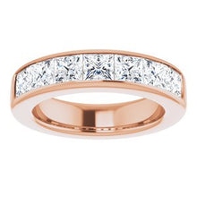 Load image into Gallery viewer, 14K Rose 3 3/4 CTW Diamond Band
