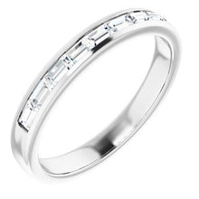Load image into Gallery viewer, Men's Channel-Set Band
