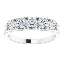 Load image into Gallery viewer, Five-Stone Anniversary Band
