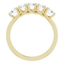 Load image into Gallery viewer, 14K Yellow 1 CTW Diamond Anniversary Band
