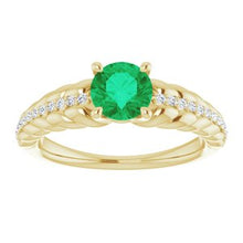 Load image into Gallery viewer, Accented Rope Ring
