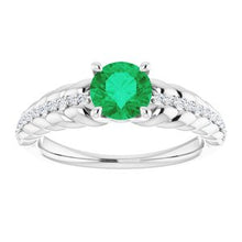 Charger l'image dans la galerie, Accented Rope Ring
