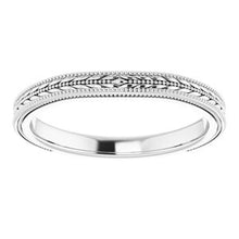 Load image into Gallery viewer, Sterling Silver Band for 4.4 mm Round Ring
