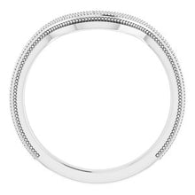 Load image into Gallery viewer, Sterling Silver Band for 16x12 mm Emerald Ring

