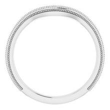 Load image into Gallery viewer, Sterling Silver Band for 10x8 mm Oval Ring
