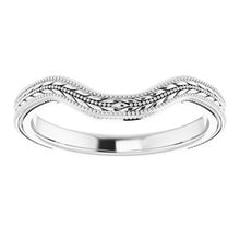 Load image into Gallery viewer, Sterling Silver Band for 14x10 mm Emerald Ring
