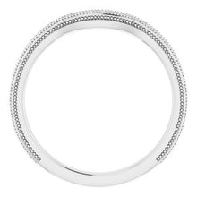 Load image into Gallery viewer, Sterling Silver Band for 7 mm Asscher Ring
