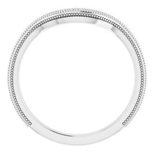 Load image into Gallery viewer, Sterling Silver Band for 16x12 mm Oval Ring
