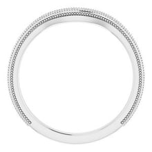 Load image into Gallery viewer, Sterling Silver Band for 8 mm Asscher Ring

