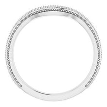 Load image into Gallery viewer, Sterling Silver Band for 9x7 mm Emerald Ring
