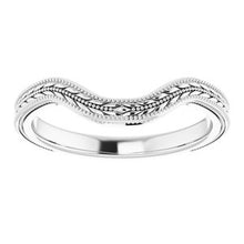 Load image into Gallery viewer, Sterling Silver Band for 15x11 mm Emerald Ring
