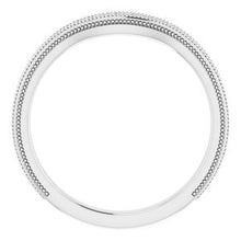 Load image into Gallery viewer, Sterling Silver Band for 7.5 mm Square Ring
