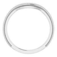Load image into Gallery viewer, Sterling Silver Band for 9 mm Asscher Ring
