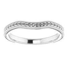 Load image into Gallery viewer, Sterling Silver Band for 6x4 mm Emerald Ring
