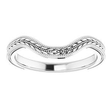 Load image into Gallery viewer, Sterling Silver Band for 16x12 mm Emerald Ring
