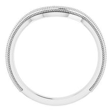 Load image into Gallery viewer, Sterling Silver Band for 14x10 mm Emerald Ring
