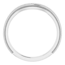 Load image into Gallery viewer, Sterling Silver Band for 8 mm Square Ring
