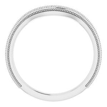 Load image into Gallery viewer, Sterling Silver Band for 9 mm Square Ring
