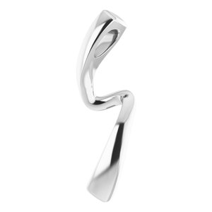 Sterling Silver Freeform Pendant