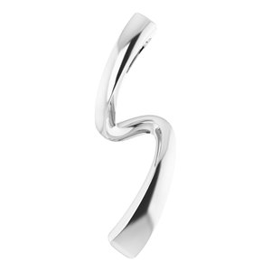 Sterling Silver Freeform Pendant