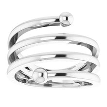 Charger l'image dans la galerie, Sterling Silver Negative Space Ring
