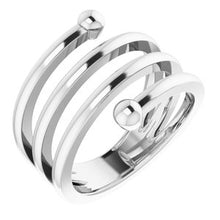 Charger l'image dans la galerie, Sterling Silver Negative Space Ring
