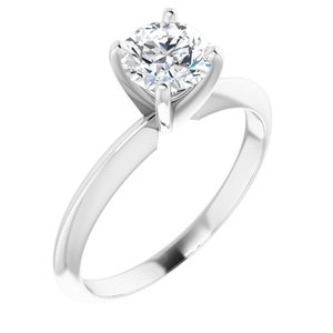 Lab-Grown Diamond Light Solitaire Engagement Ring 