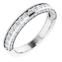 Load image into Gallery viewer, Channel-Set Anniversary Band
