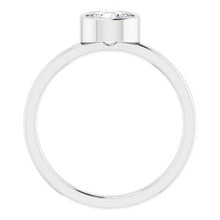 Load image into Gallery viewer, Sterling Silver Imitation Diamond Ring
