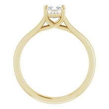 Load image into Gallery viewer, 18K Yellow 1/2 CTW Diamond Woven Solitaire Engagement Ring
