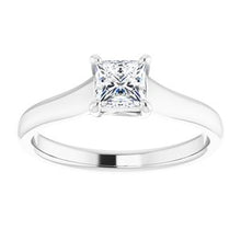 Load image into Gallery viewer, Woven Solitaire Engagement Ring
