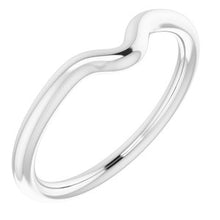 Load image into Gallery viewer, Sterling Silver Band for 5x3 mm Marquise Ring
