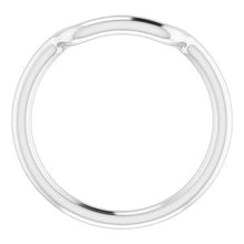 Load image into Gallery viewer, Sterling Silver Band for 7.5 mm Square Ring
