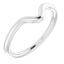 Load image into Gallery viewer, Sterling Silver Band for 7x3.5 mm Marquise Ring
