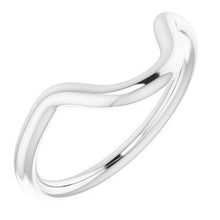 Charger l&#39;image dans la galerie, Sterling Silver Band for 16x12 mm Oval Ring
