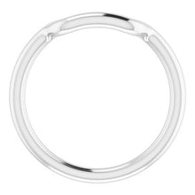 Charger l'image dans la galerie, Sterling Silver Band for 7 mm Square Ring
