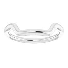Charger l'image dans la galerie, Sterling Silver Band for 10 mm Square Ring

