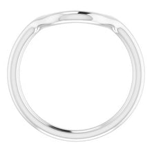 Charger l&#39;image dans la galerie, Sterling Silver Band for 16x12 mm Oval Ring
