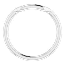 Load image into Gallery viewer, Sterling Silver Band for 6.5 mm Square Ring
