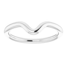 Load image into Gallery viewer, Sterling Silver Band for 7x3.5 mm Marquise Ring
