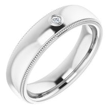 Load image into Gallery viewer, Platinum .03 CTW Diamond Ring
