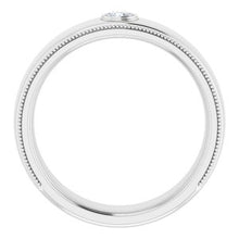 Load image into Gallery viewer, Platinum 1/6 CTW Men's Diamond Ring
