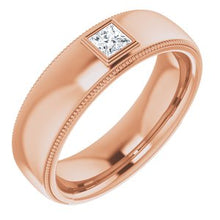 Load image into Gallery viewer, 14K Rose 1/4 CTW Men&#39;s Diamond Ring
