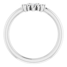 Charger l'image dans la galerie, Sterling Silver .03 CTW Diamond Youth Bee Ring
