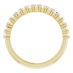 14K Yellow 9/10 CTW Diamond Anniversary Band